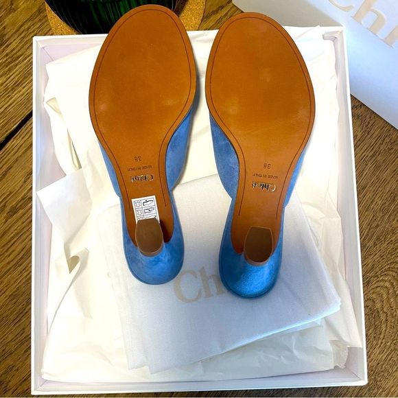 New  CHLOE SUEDE MULE 💗 - Picture 6 of 7